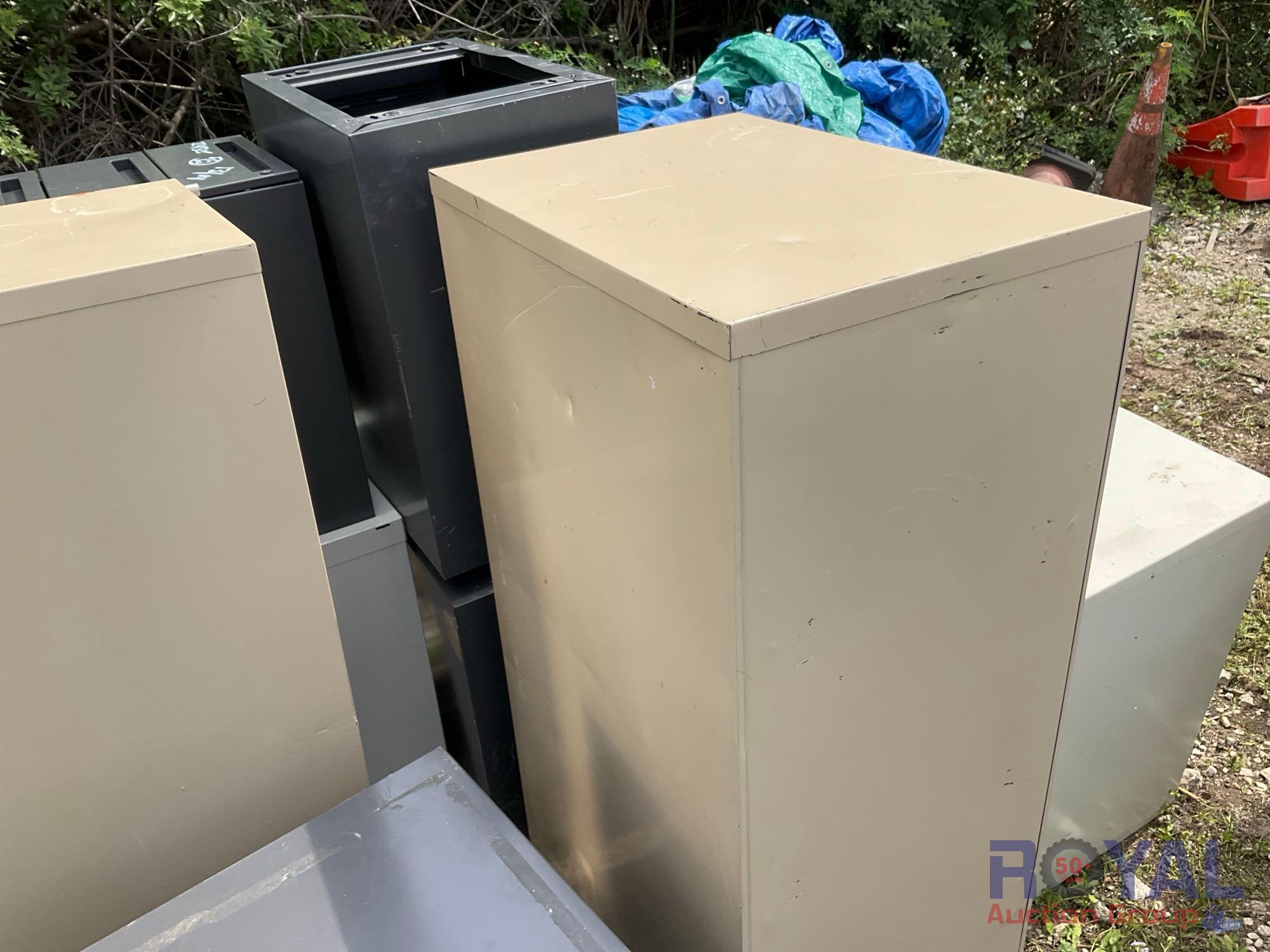 Filing Cabinets Approximately 14 Pieces