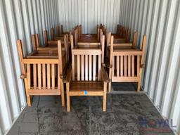 15 Wooden Chairs