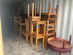 7 Tall Wooden Tables