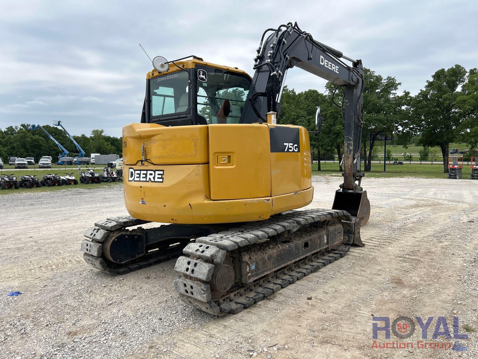 2018 John Deere 75G Hydraulic Excavator