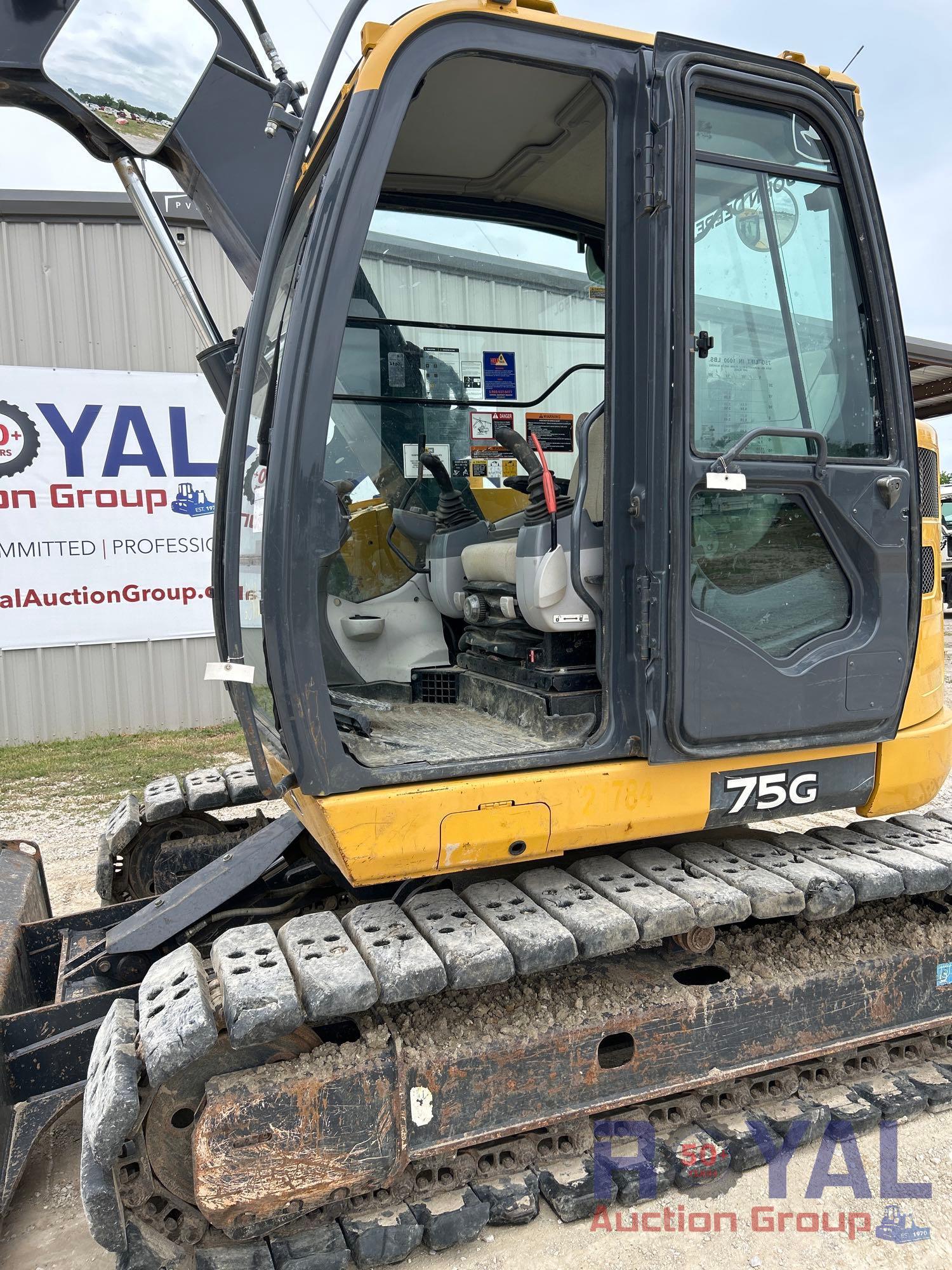 2018 John Deere 75G Hydraulic Excavator