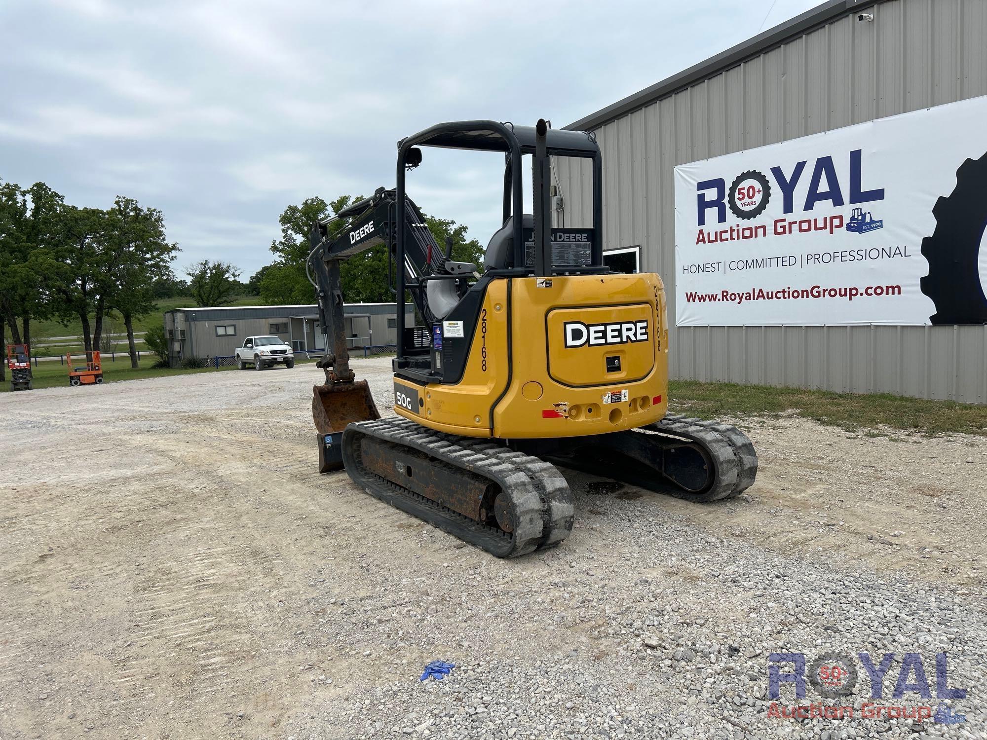 2020 John Deere 50G Mini Excavator