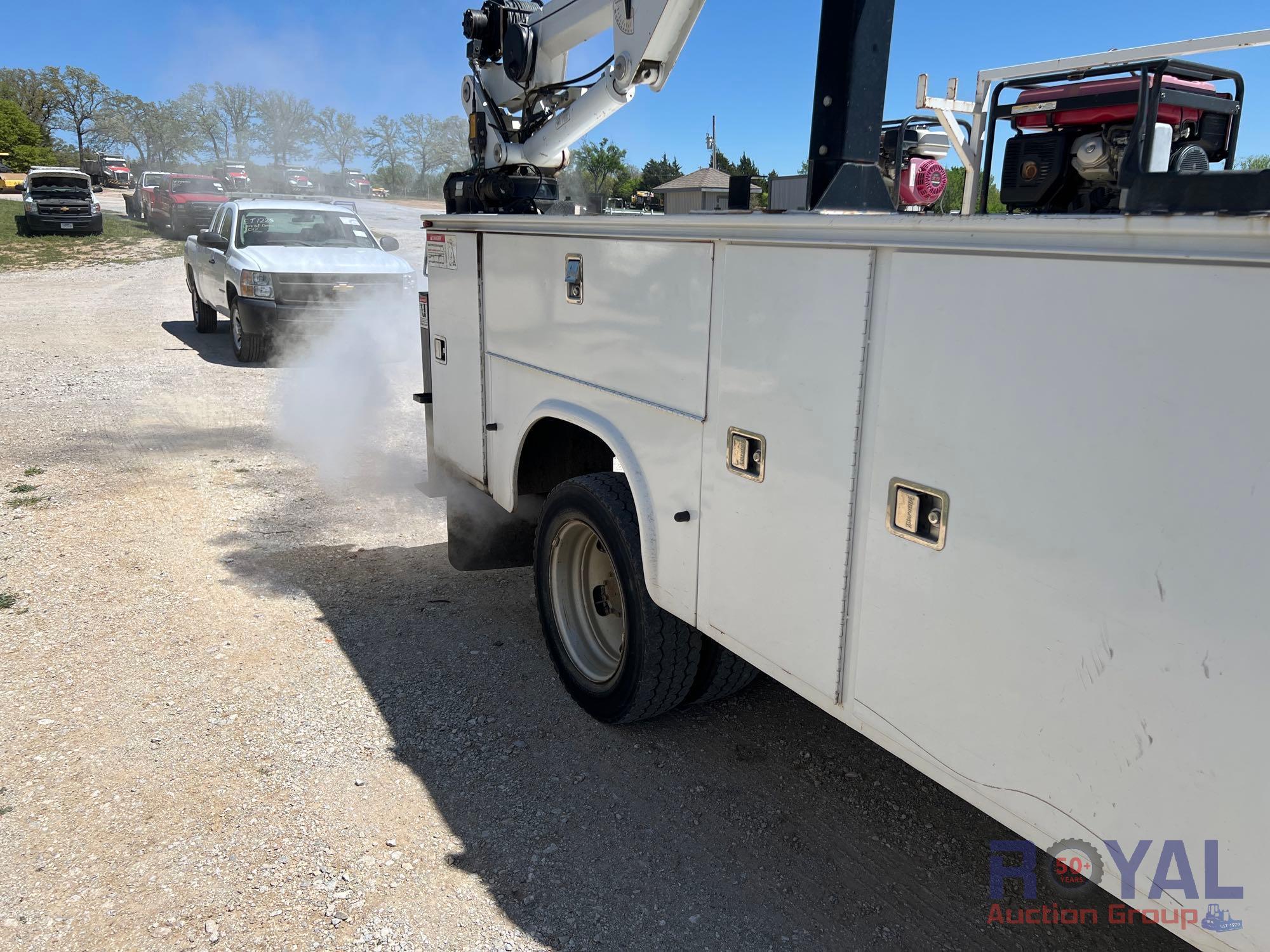 2010 Ford F550 Stellar 4420 Crane Mechanic Service Truck