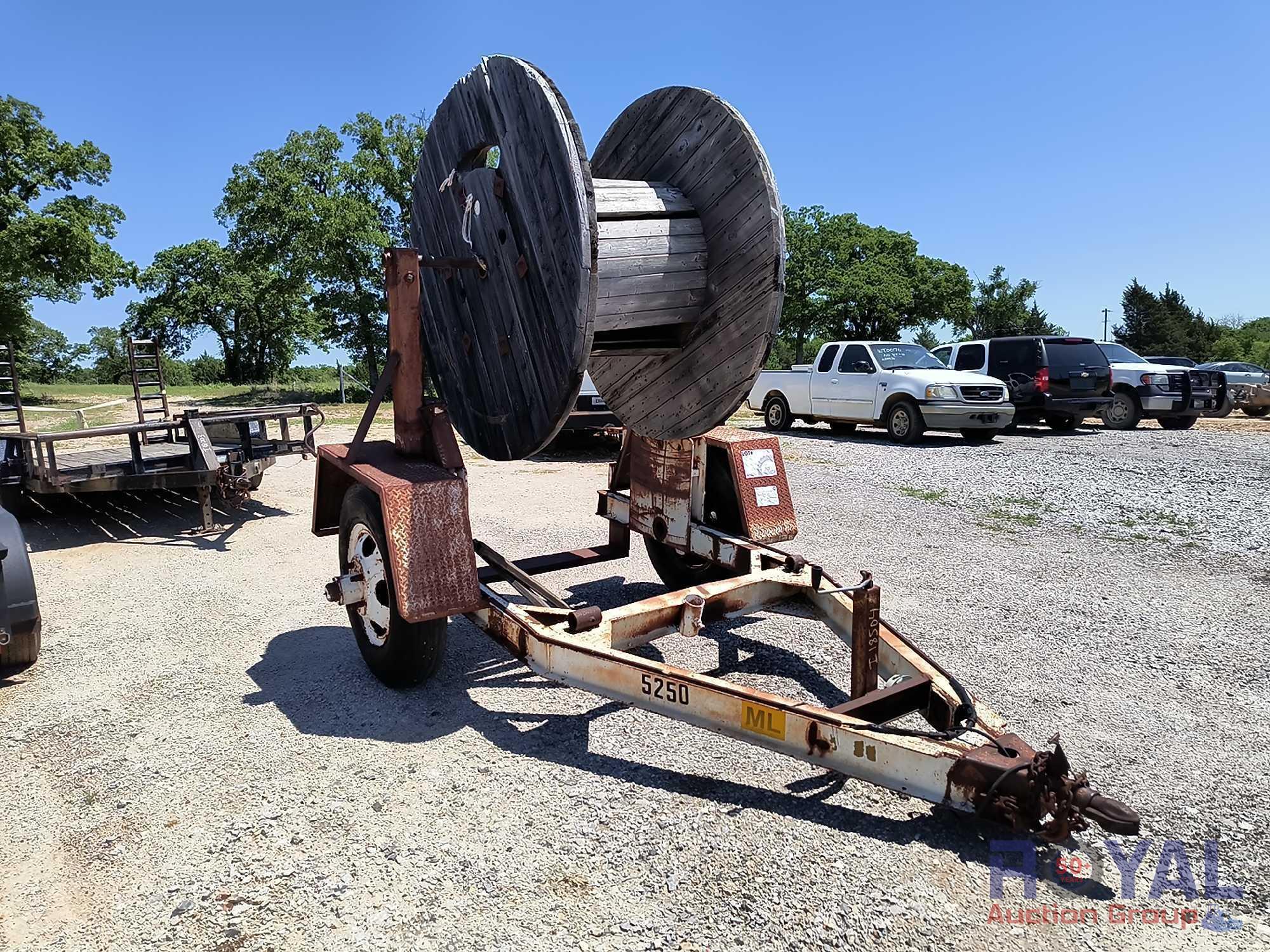 Single Axle Reel Trailer