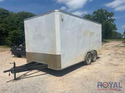 2018 Salvation 16ft T/A Enclosed Trailer