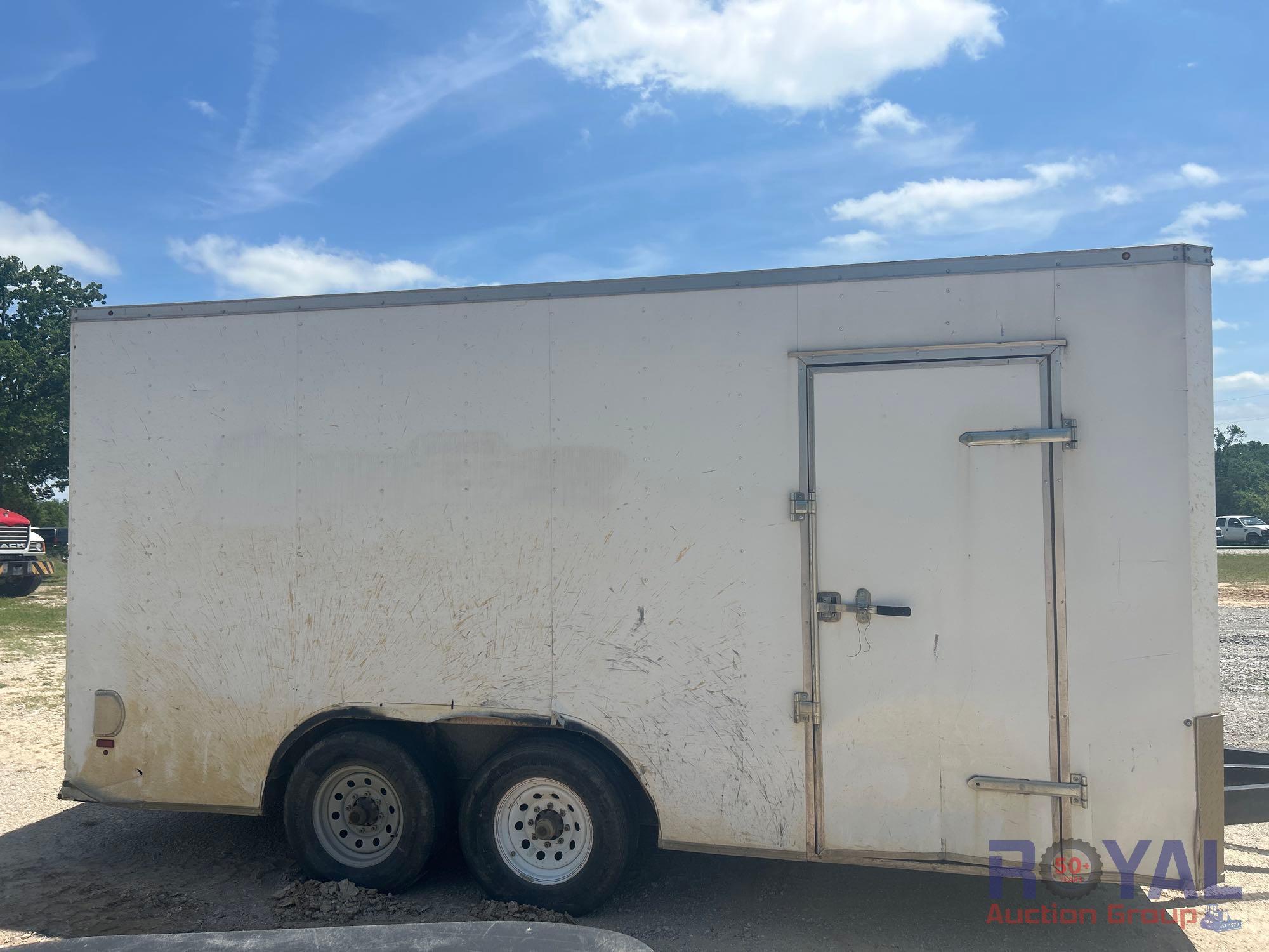 2018 Salvation 16ft T/A Enclosed Trailer