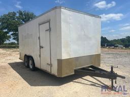 2018 Salvation 16ft T/A Enclosed Trailer