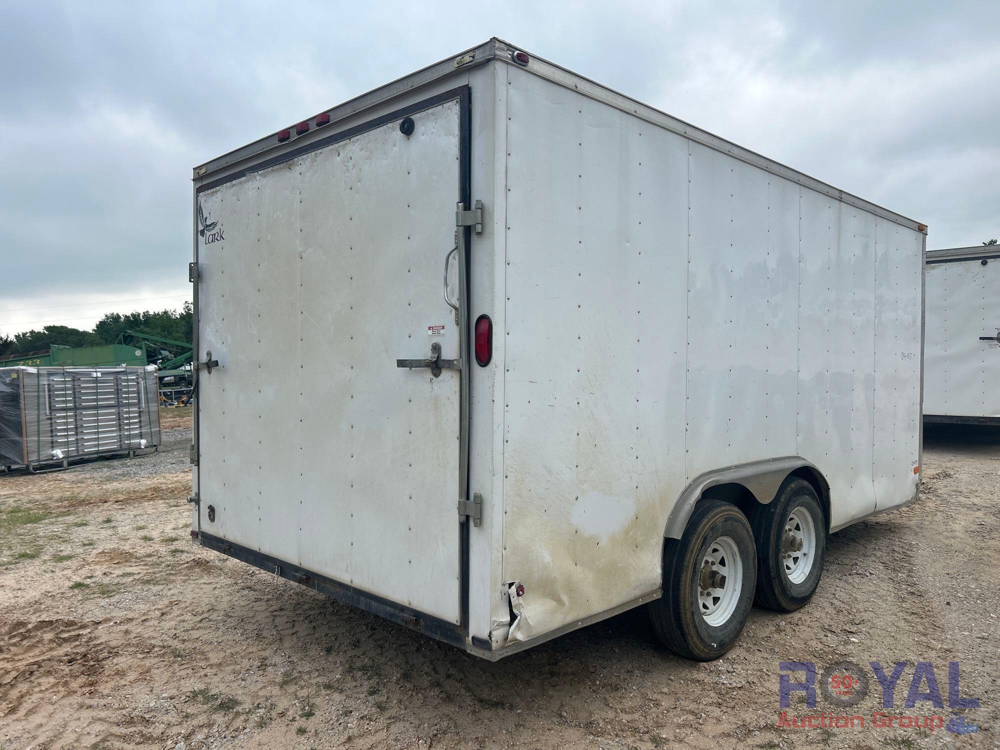 2014 Lark VT8.5X16TA2-7000 16FT T/A Enclosed Trailer