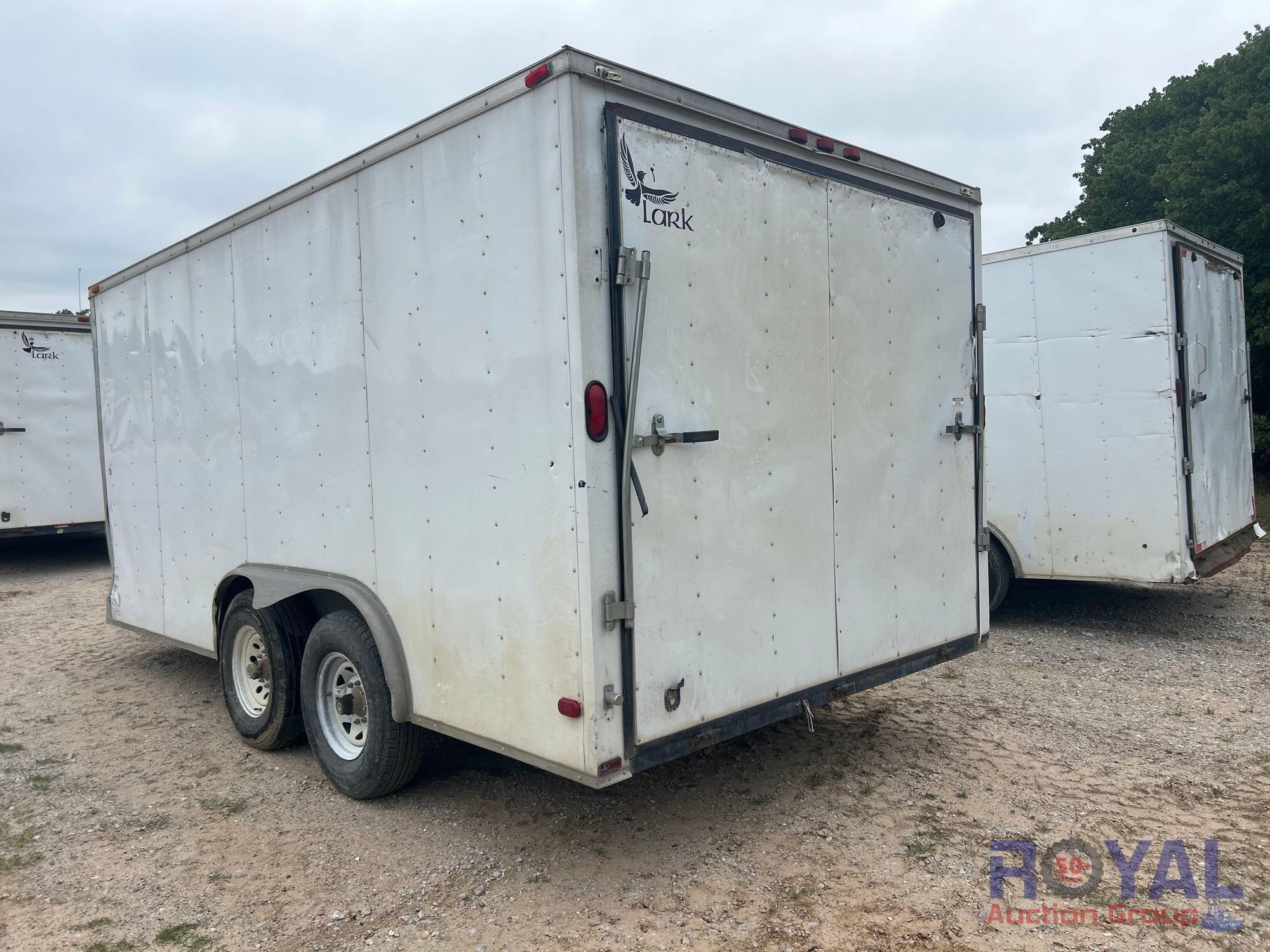 2014 Lark VT8.5X16TA2-7000 16FT T/A Enclosed Trailer