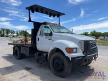 2001 Ford F650 Attenuator Truck