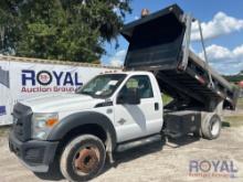 2013 Ford F550 Dump Truck