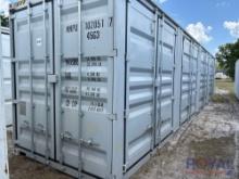 One Run 40 Ft 5 Door Shipping Container