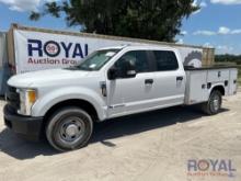 2017 Ford F350 Crew Cab Service Truck