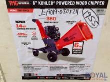 2024 TMG Industrial GWC6 6in Kohler Powered Wood Chipper