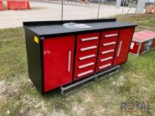 2024 Chery Steelman 7ft 10 Drawer Work Bench