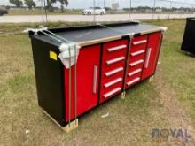 2024 Chery Steelman 7ft 10 Drawer Work Bench