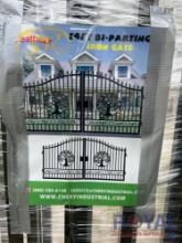 2024 Greatbear 14FT Bi-Parting Wrought Iron Gates