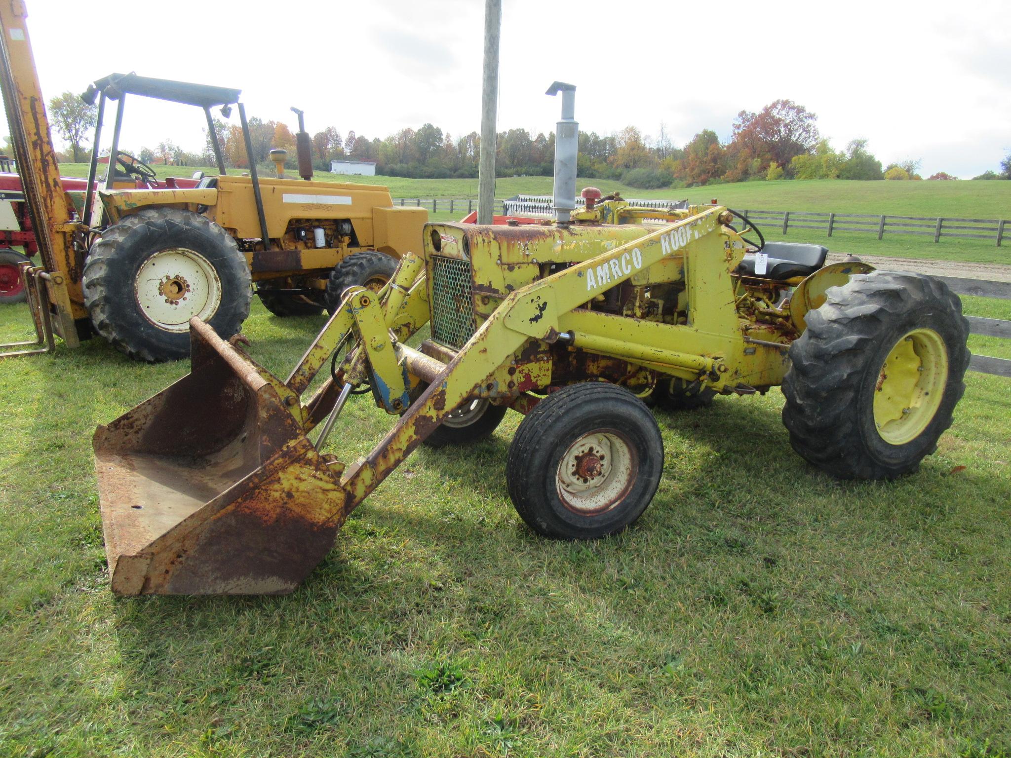 1966 Case 430 Gas with Loader.