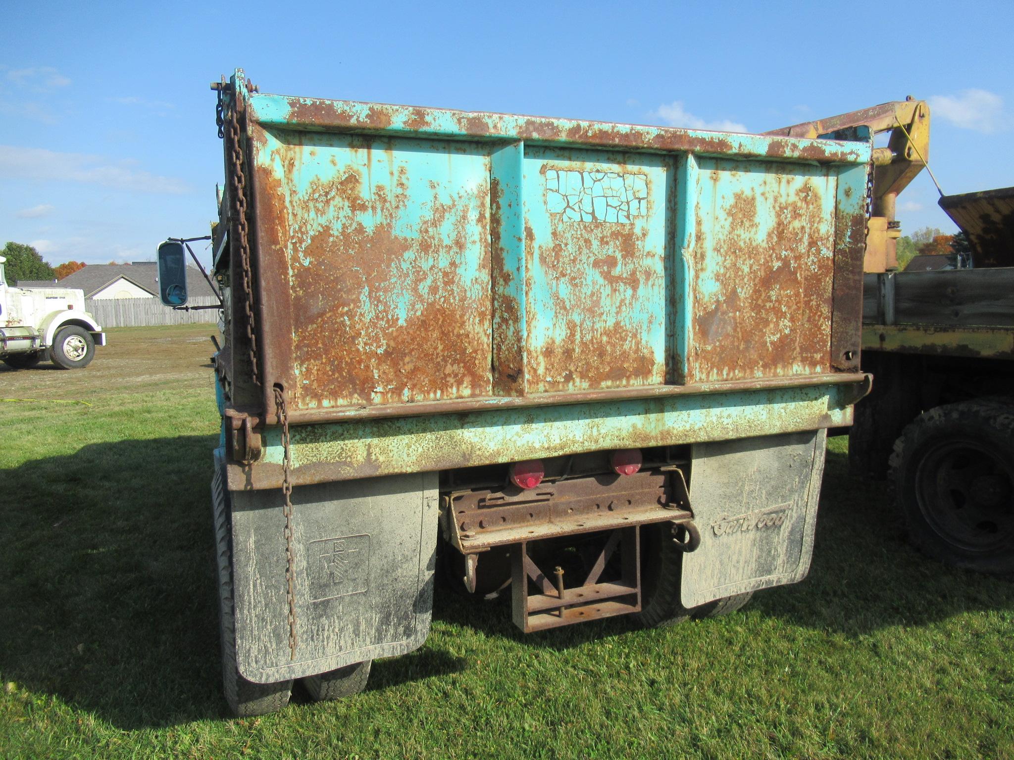 1966 Dodge D500 Dump Truck with 318 Gas, 4 Speed, 2 Speed Rear End.