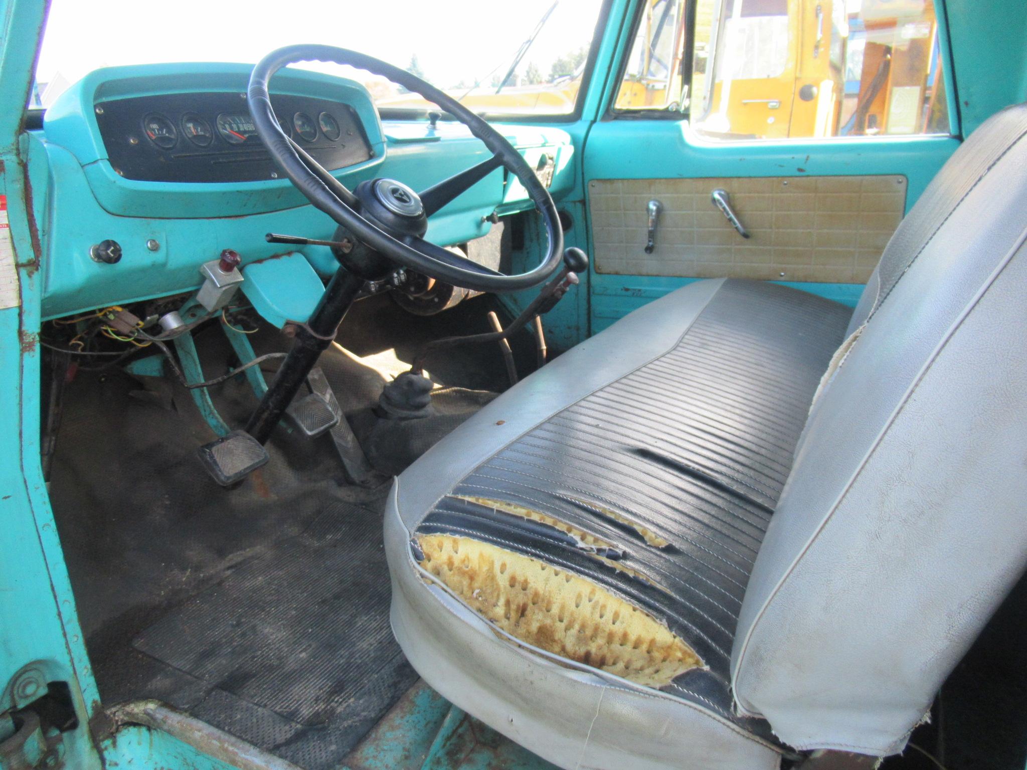 1966 Dodge D500 Dump Truck with 318 Gas, 4 Speed, 2 Speed Rear End.