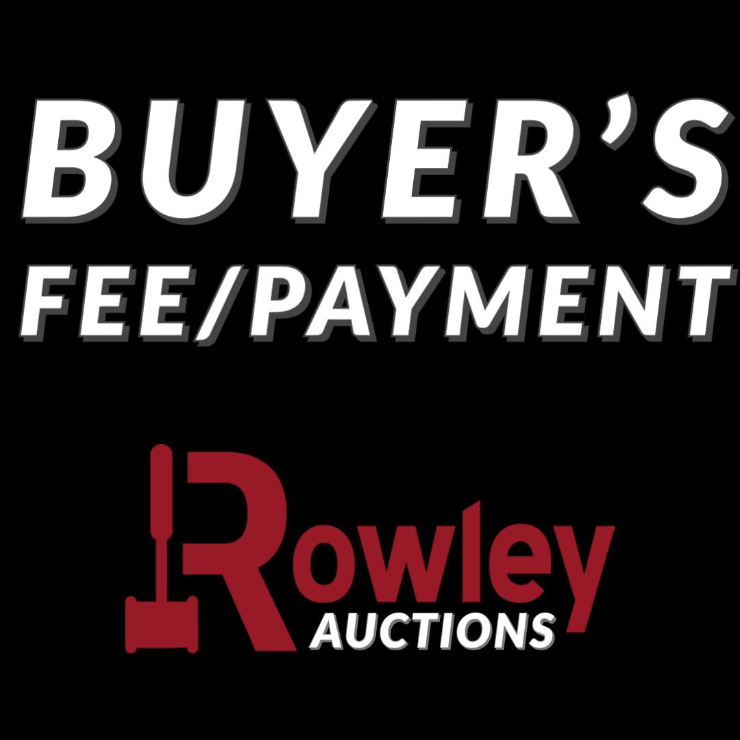 BUYER'S FEE/PAYMENT