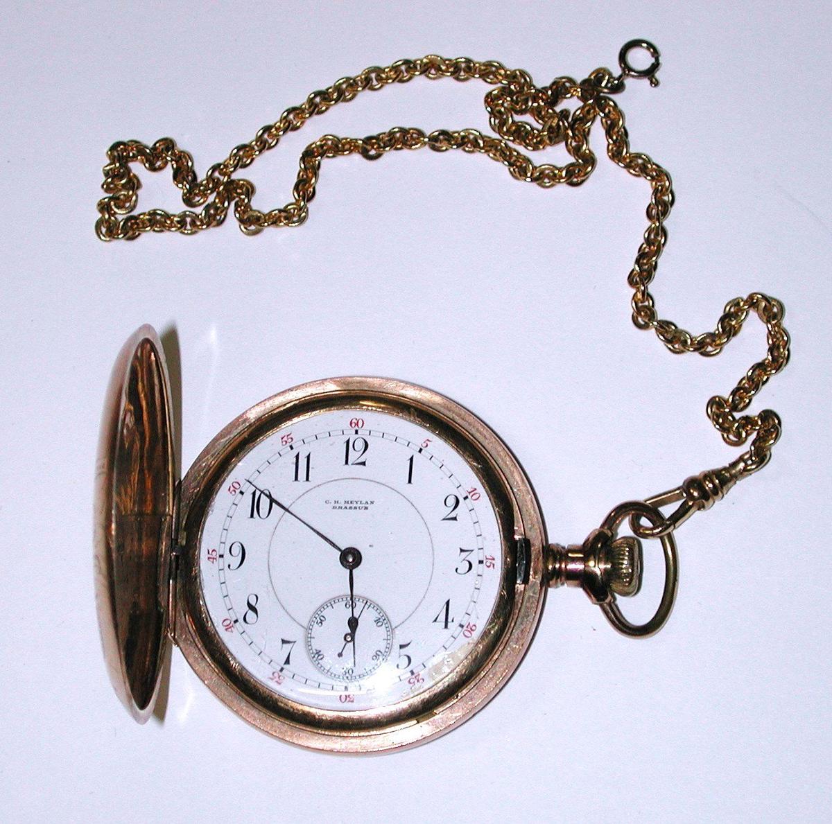 C. H. MEYLAN POCKET WATCH