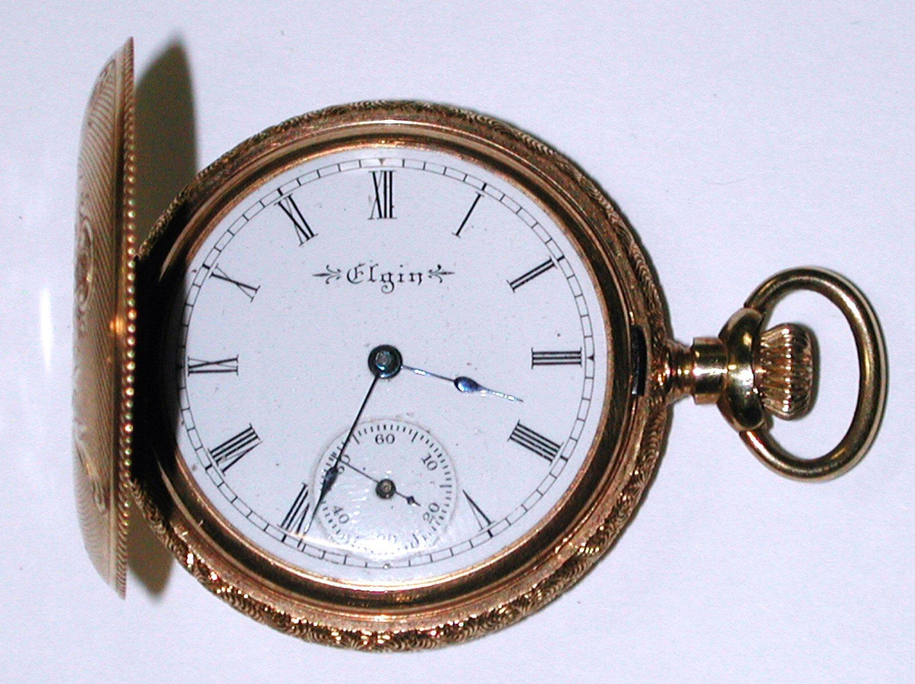 ELGIN 14K GOLD POCKET WATCH