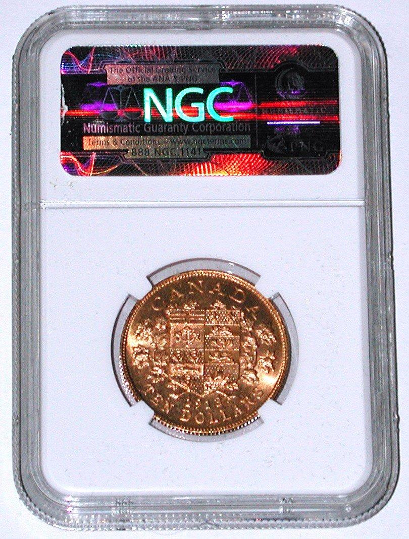 CANADA - 1913 $10 GOLD - BANK OF CANADA HOARD - NGC MS63