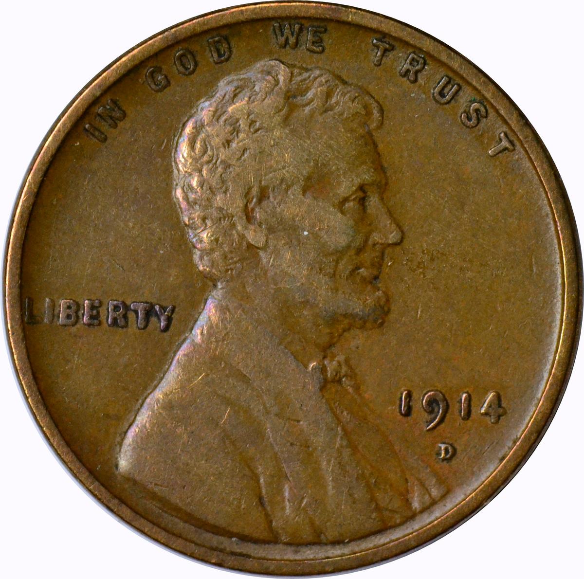 1914-D LINCOLN CENT