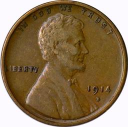 1914-D LINCOLN CENT