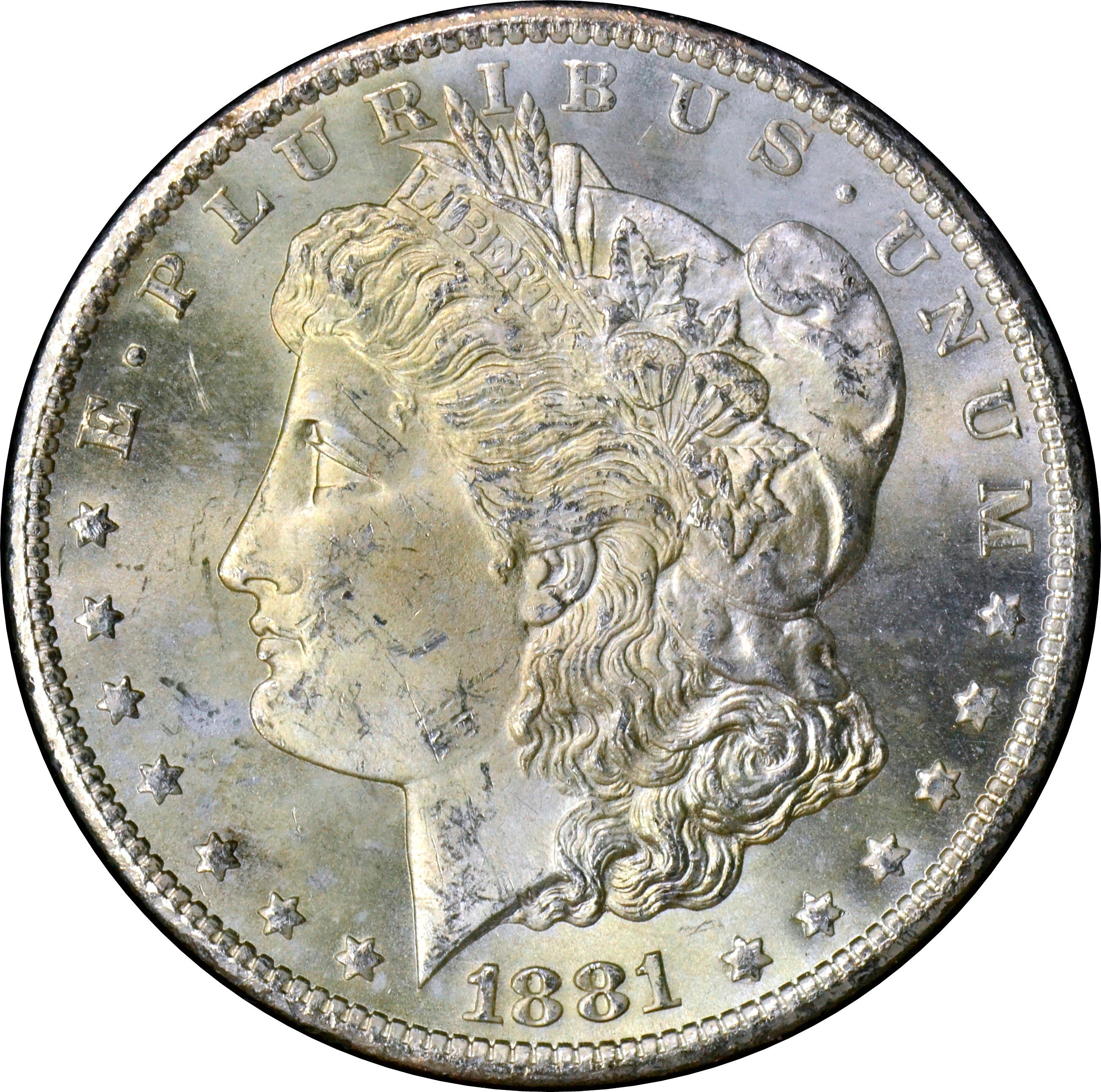 1881-CC MORGAN DOLLAR - GSA