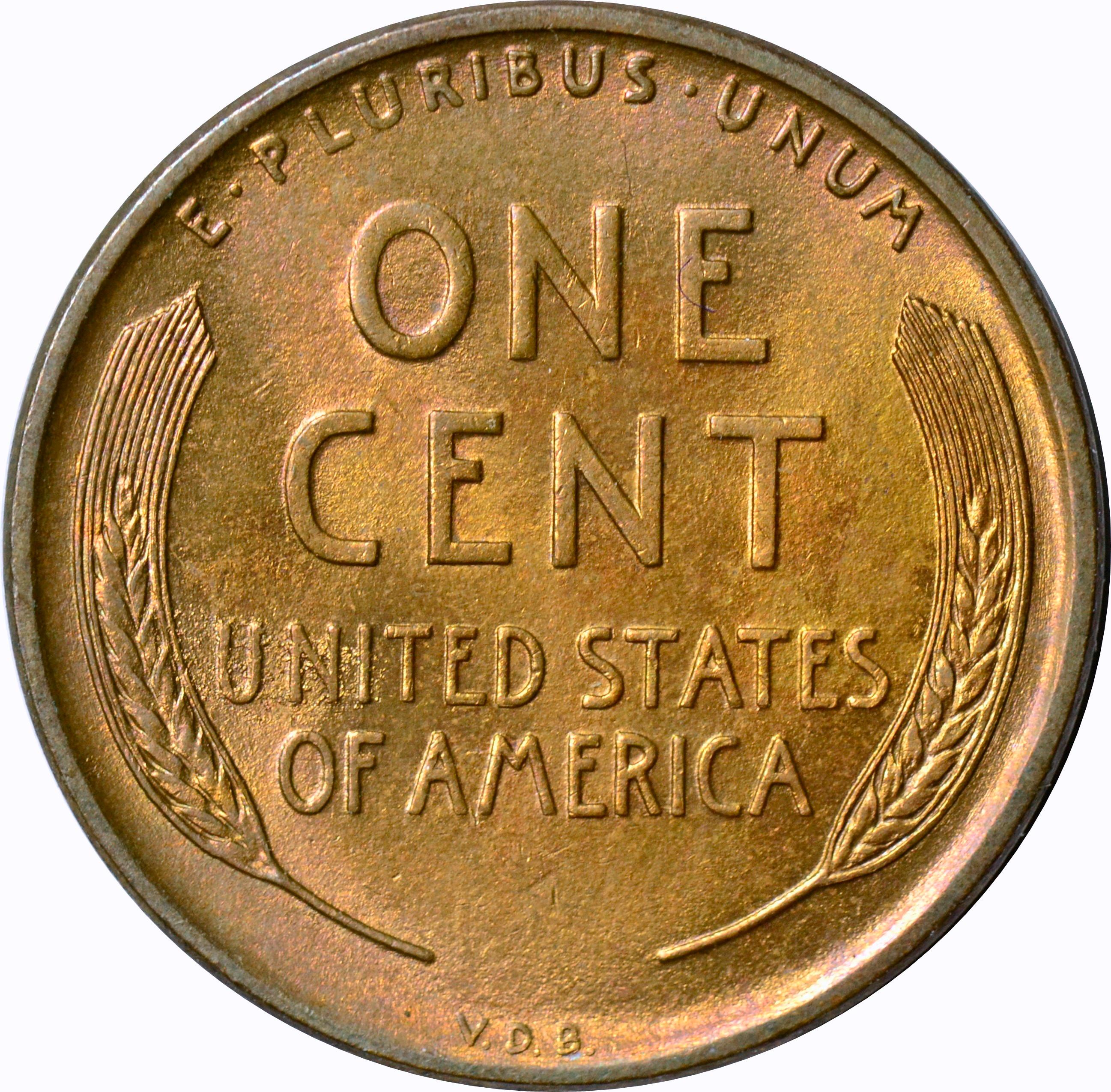 1909 VDB LINCOLN CENT