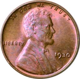 1930 LINCOLN CENT - TONED