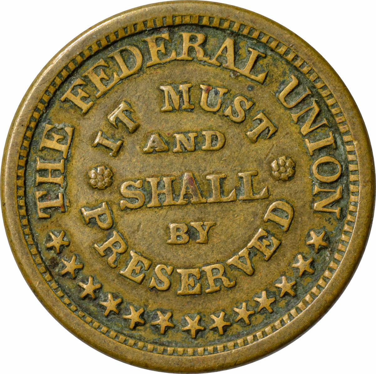 CIVIL WAR TOKEN - ARMY & NAVY