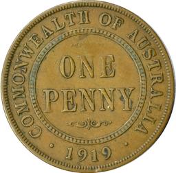 AUSTRALIA - 1919 ONE PENNY