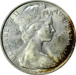 AUSTRALIA - 1966 SILVER FIFTY CENTS