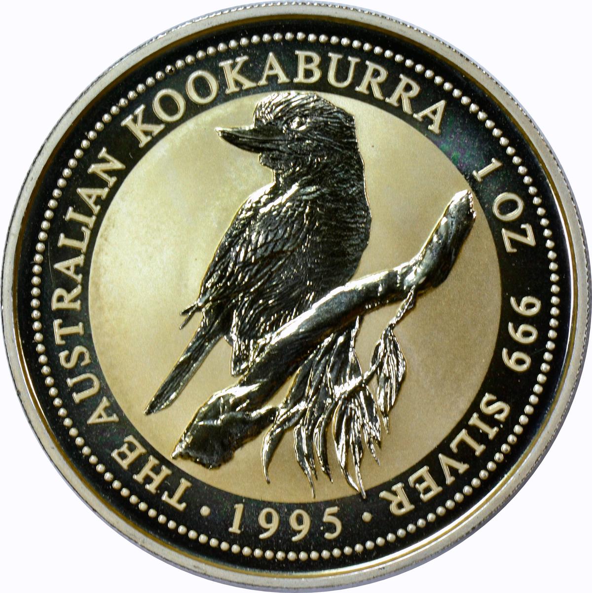 AUSTRALIA - 1995 SILVER KOOKABURRA