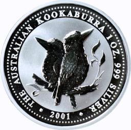 AUSTRALIA - 2001 SILVER KOOKABURRA