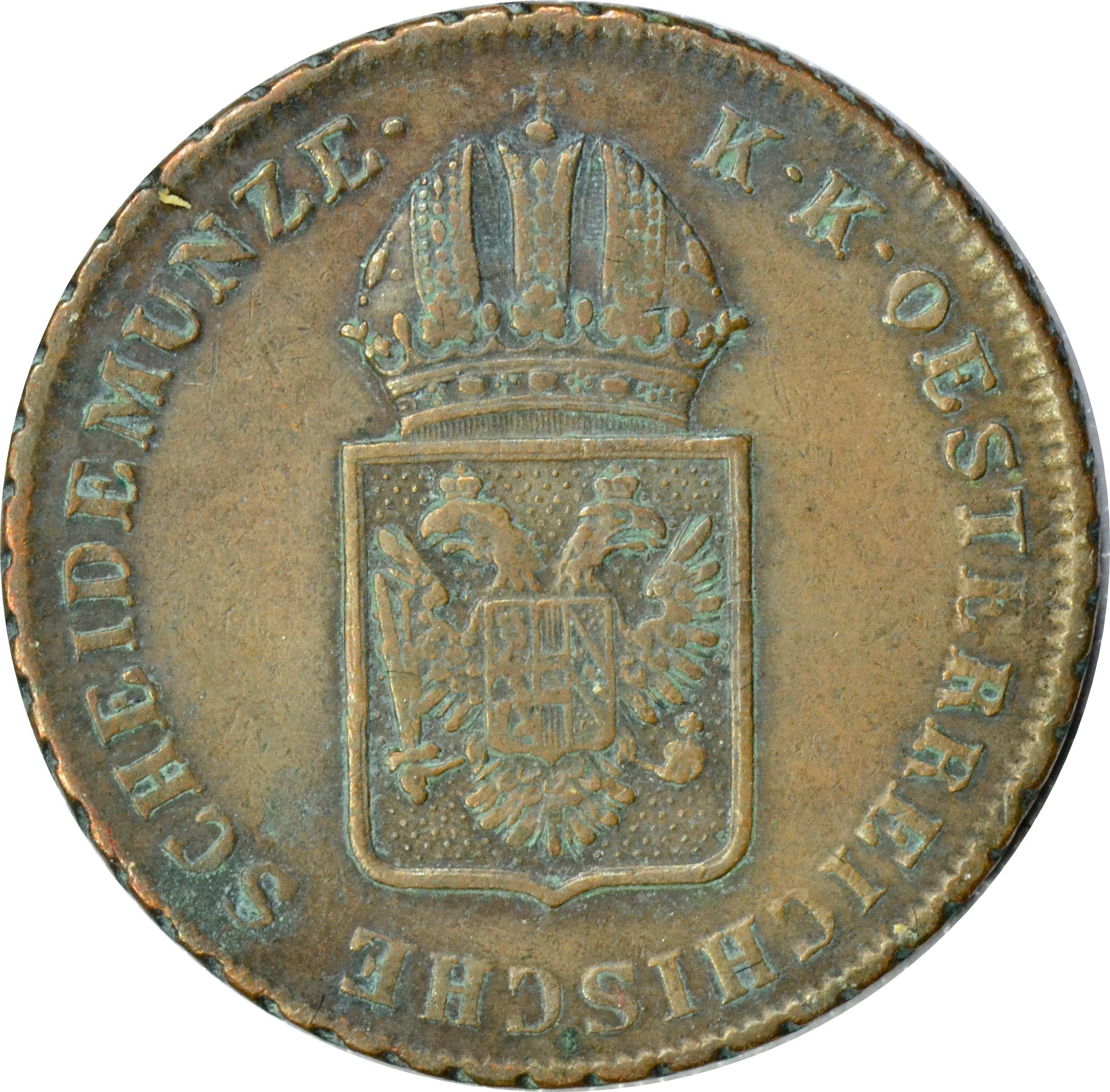 AUSTRIA - 1816-A ONE KREUZER