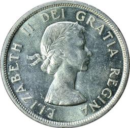 CANADA - 1955 SILVER DOLLAR