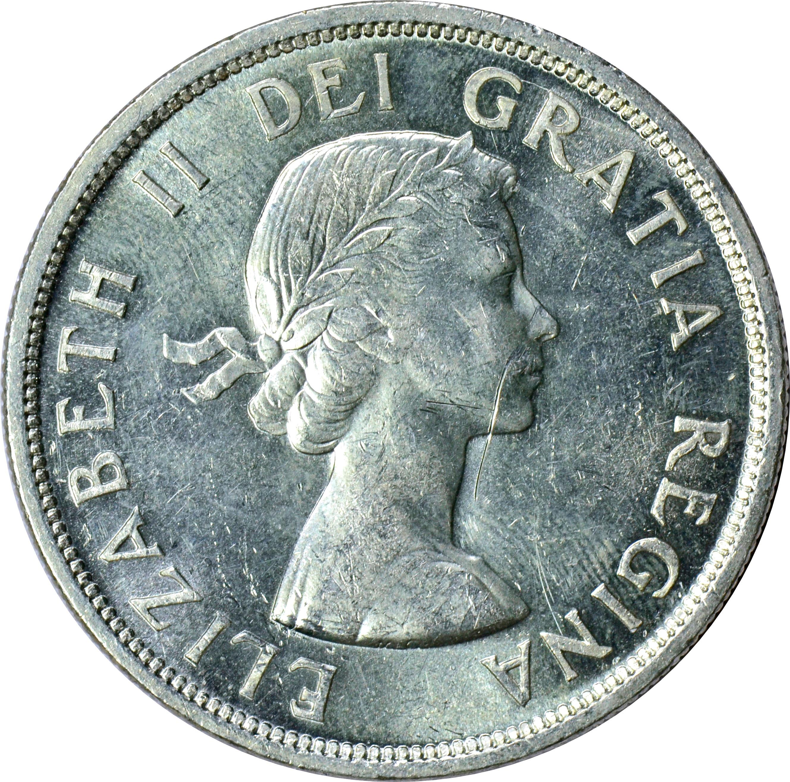 CANADA - 1955 SILVER DOLLAR