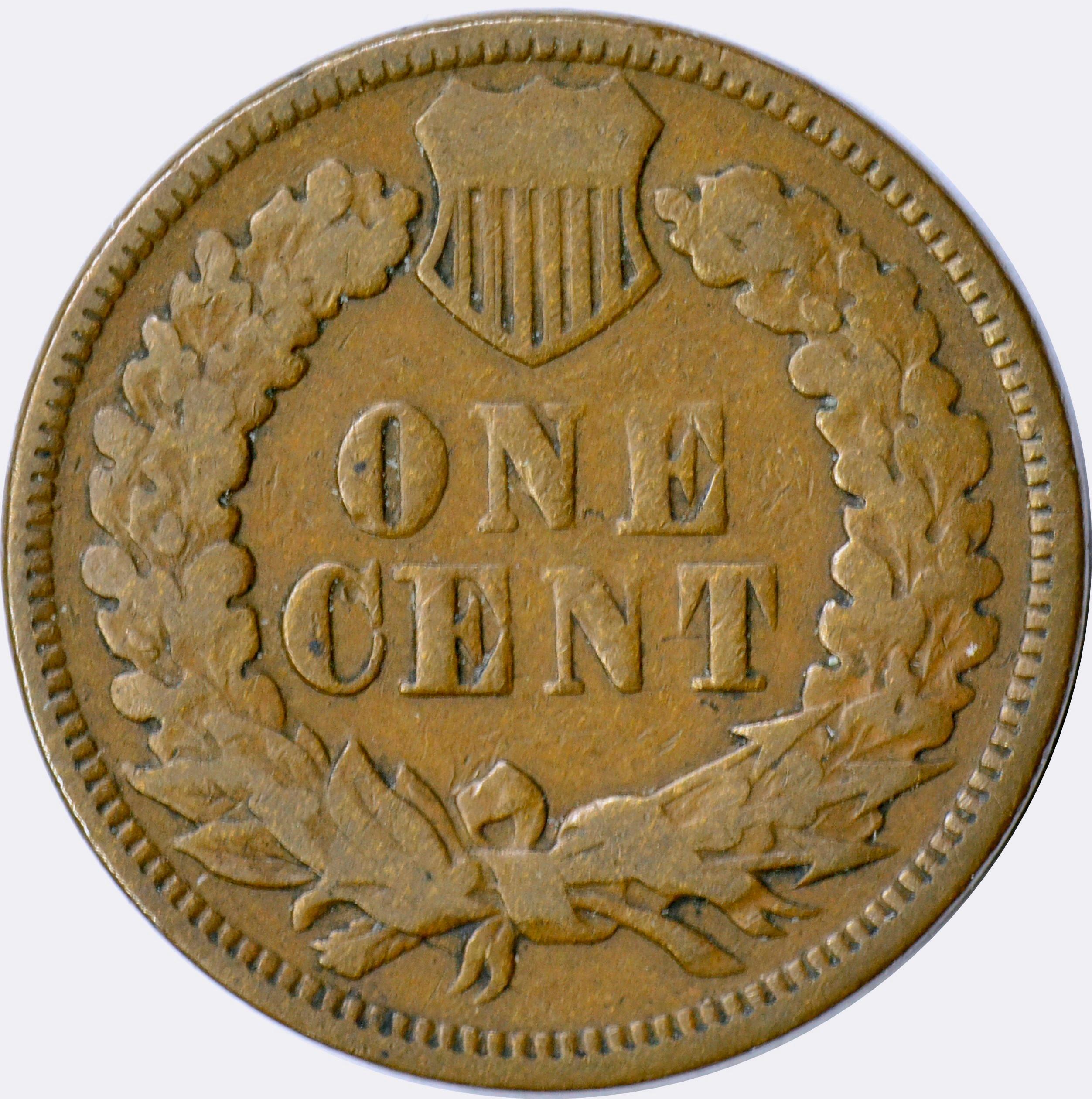 1870 INDIAN CENT