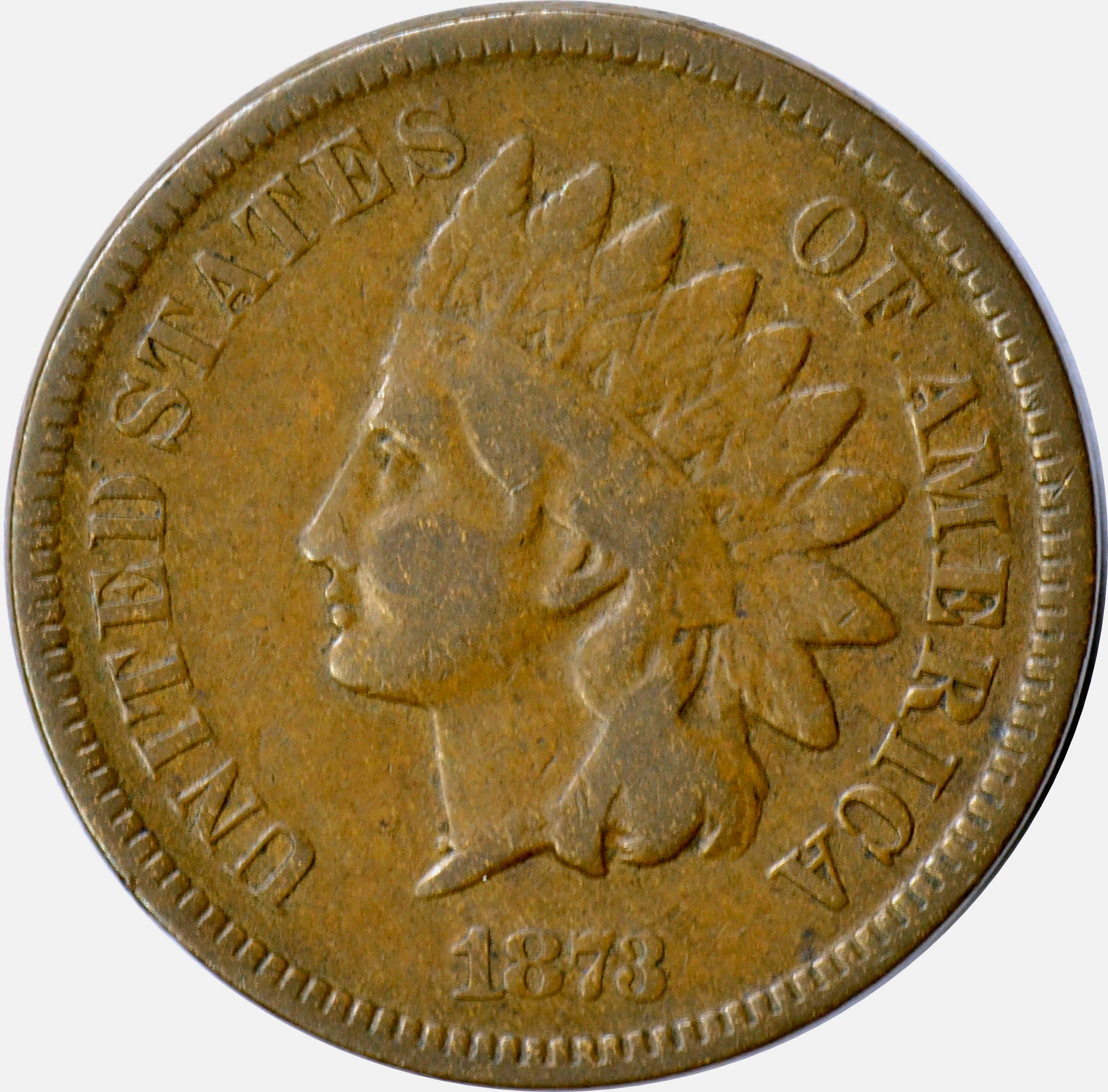 1873 INDIAN CENT