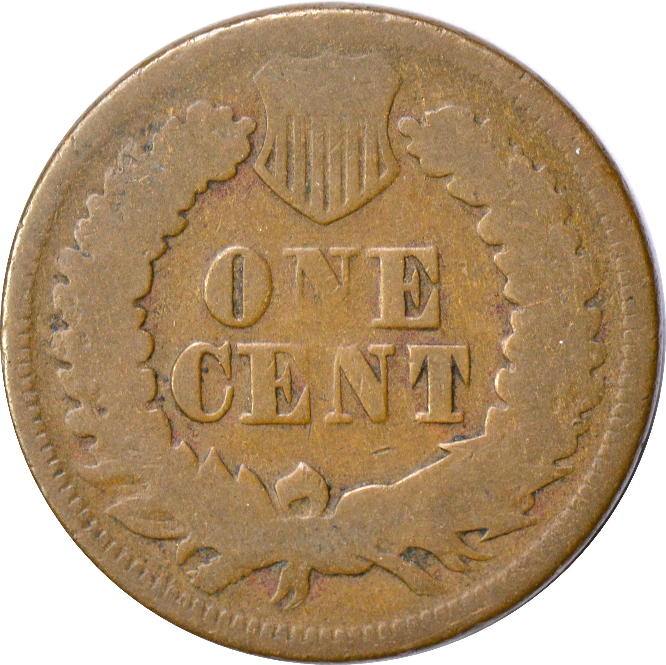 1868 INDIAN CENT