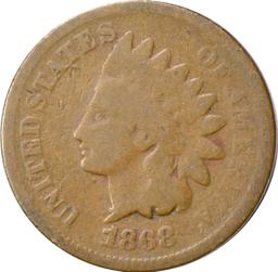 1868 INDIAN CENT