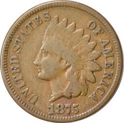 1875 INDIAN CENT