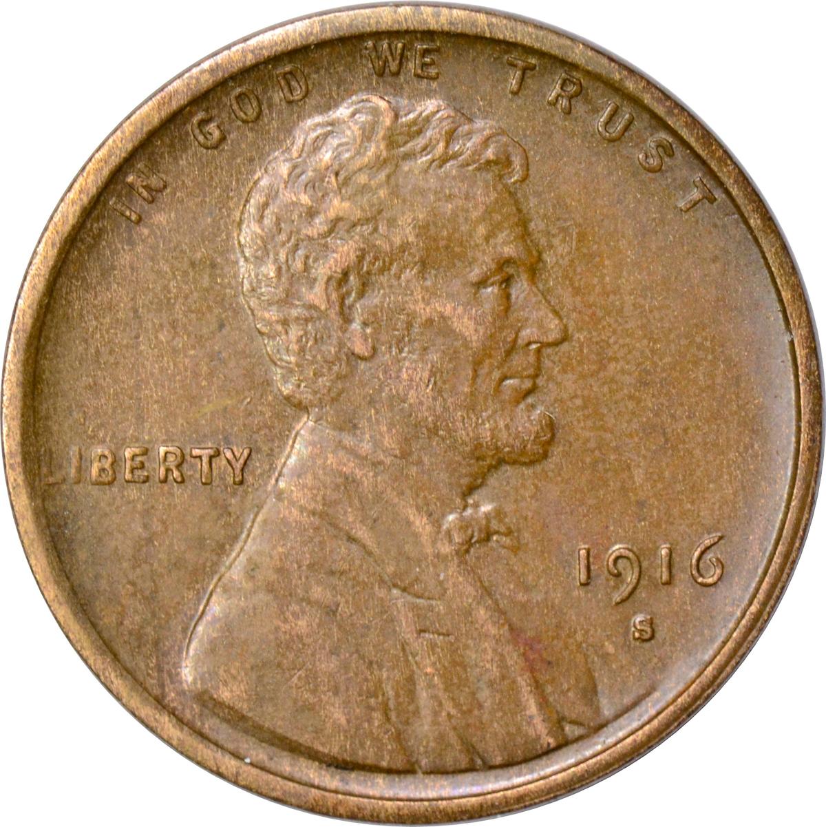 1916-S LINCOLN CENT