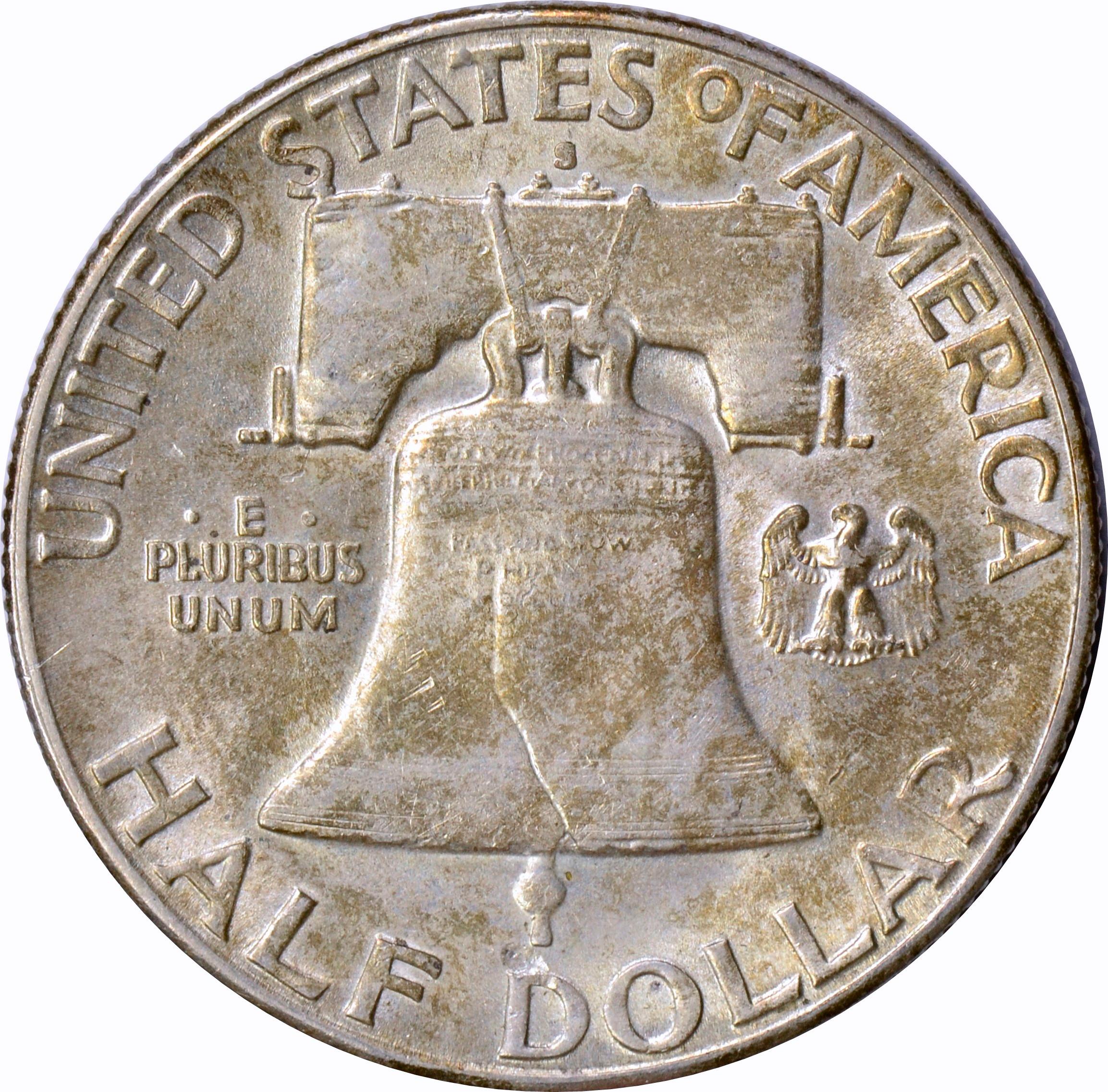 1949-D FRANKLIN HALF - UNCIRCULATED