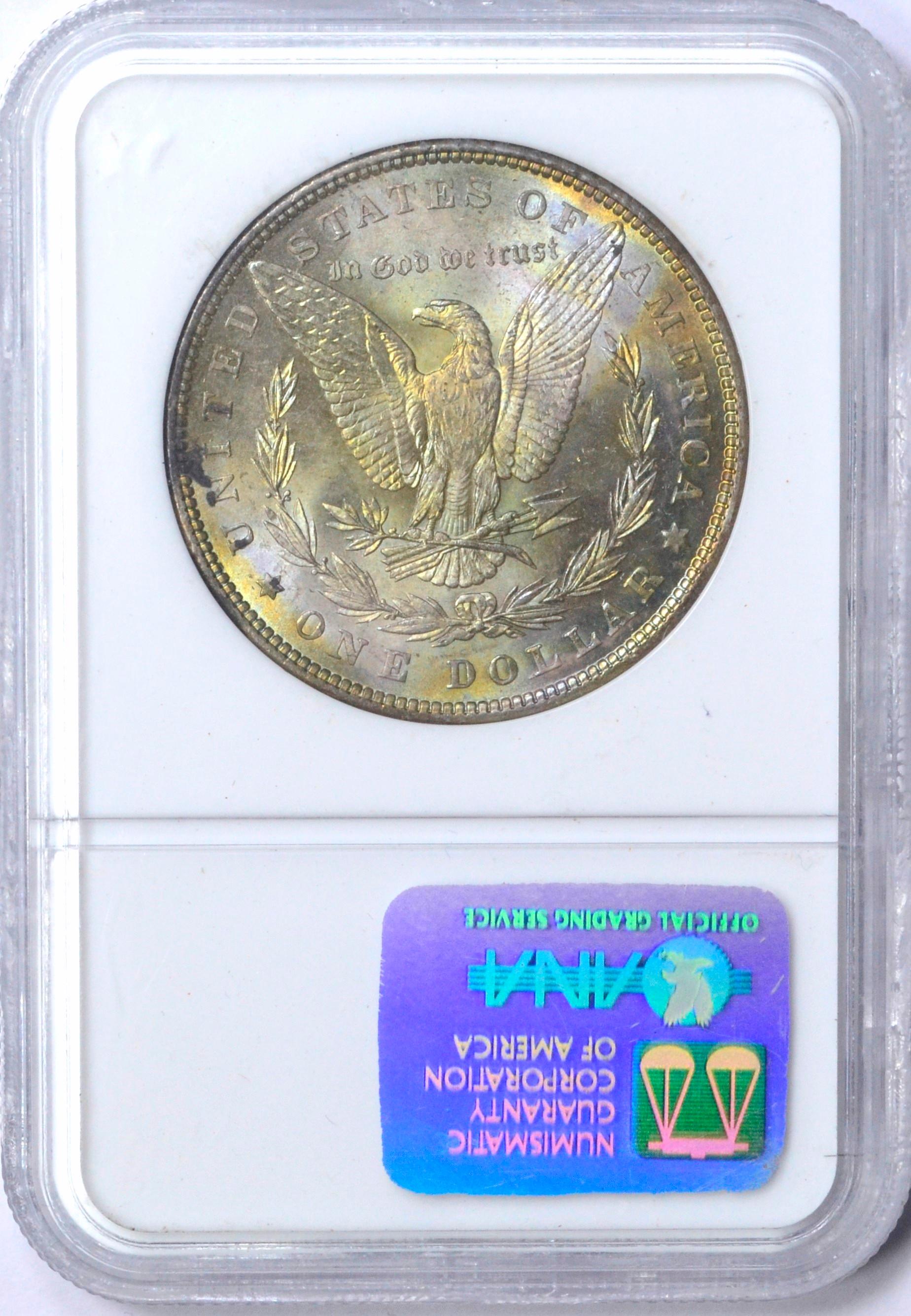 1881 MORGAN DOLLAR - NGC MS65