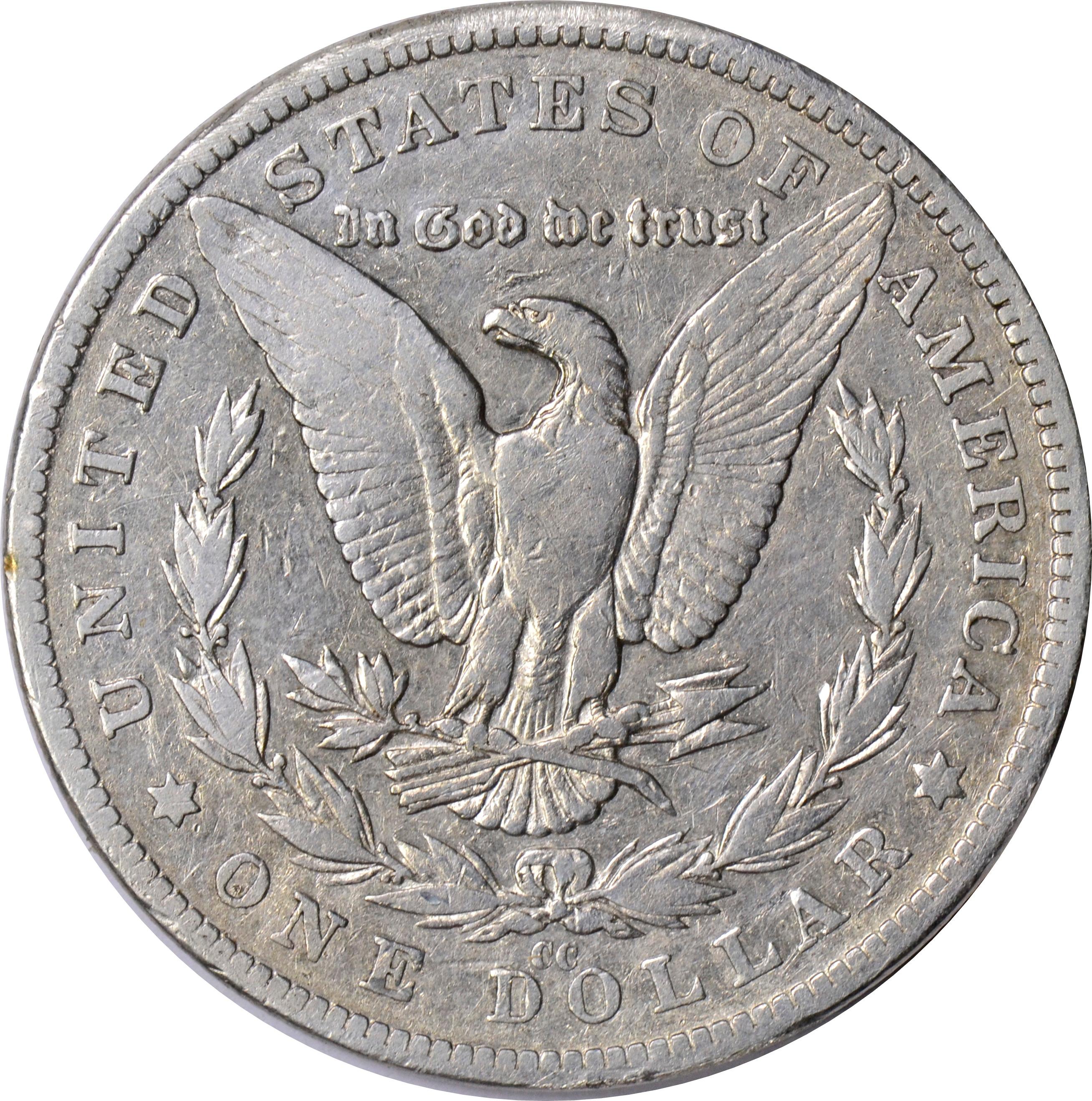 1882-CC MORGAN DOLLAR